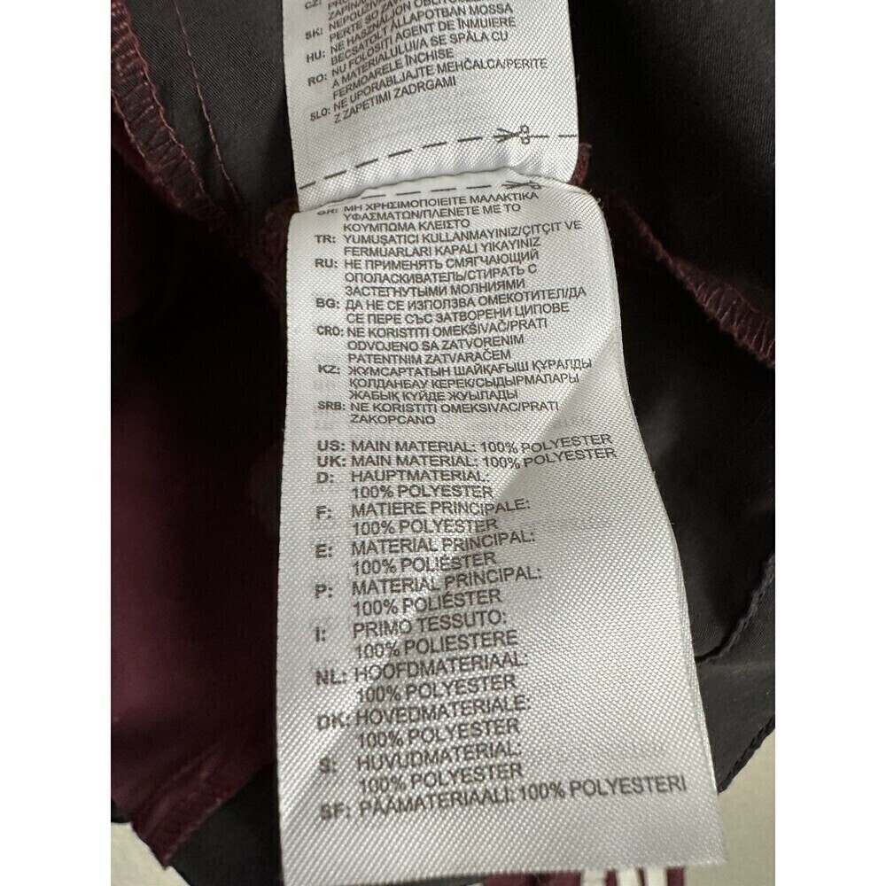 Adidas Clrdo Jacket Women’s Size Large Multicolor Crop Athleisure Running Collar - Picture 5 of 5